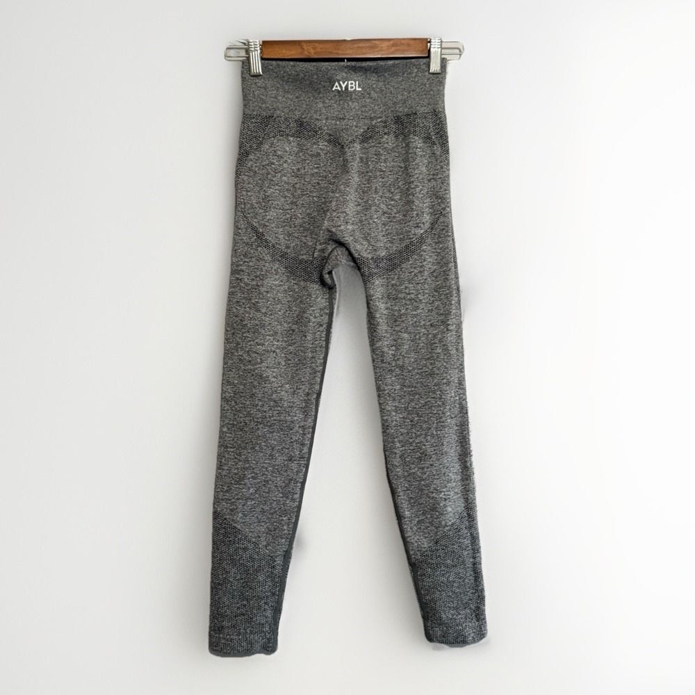 AYBL Motion Seamless Leggings Gym Workout Gray Slimming
